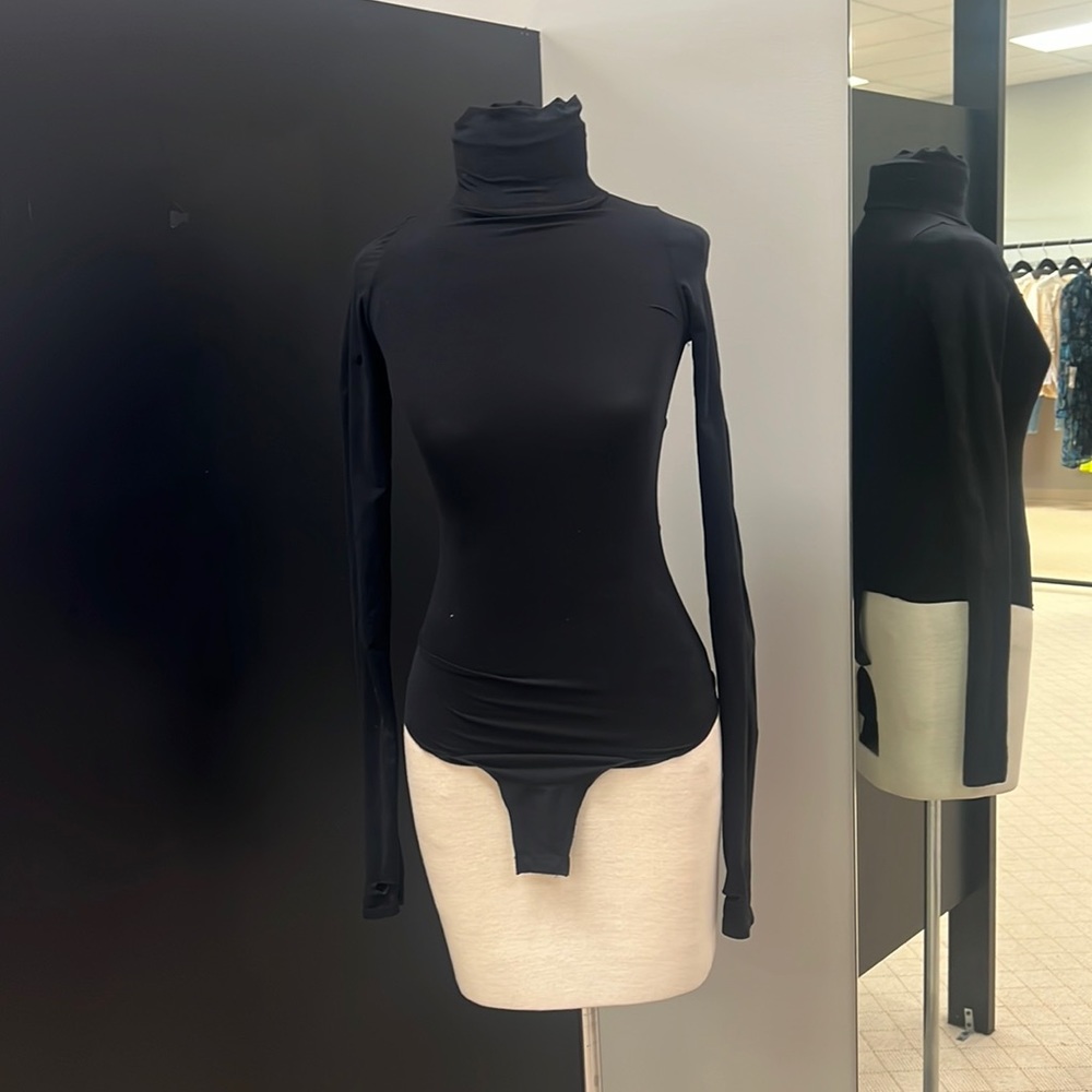 Commando One Size Black Turtleneck Bodysuit - Worn Once